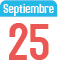 25 de septiembre 2025